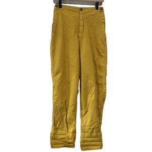 HENRIK VIBSKOV The Bathtub Observer Women’s Yellow Mustard Size Small Pants